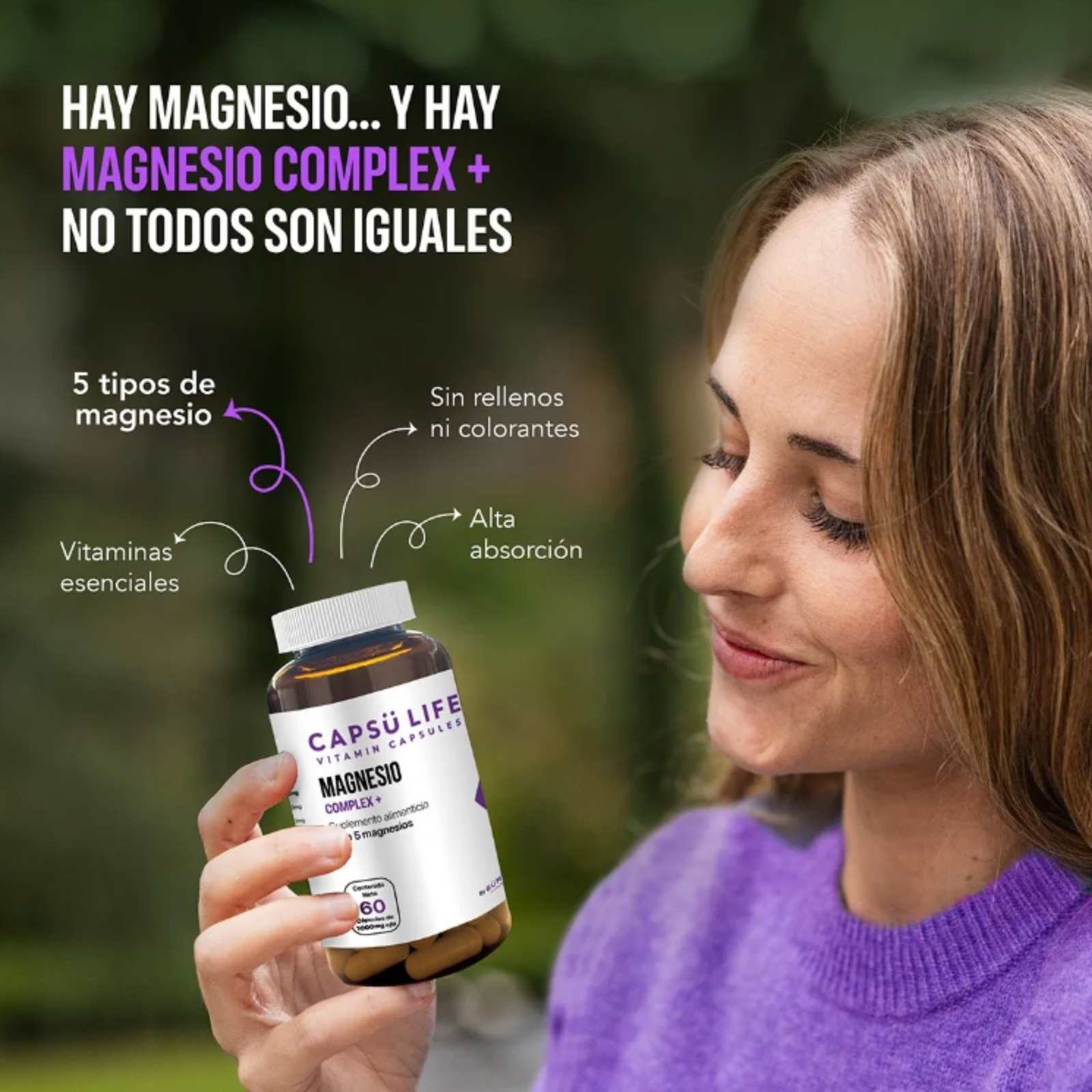 Magnesio 5X: Descanso Profundo
